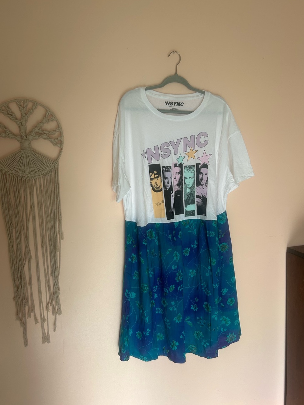 Upcycled *NSYNC Dress